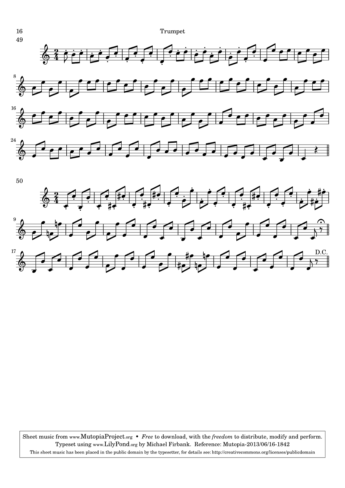 Méthode pour le cornet - Page16 Partitions gratuites