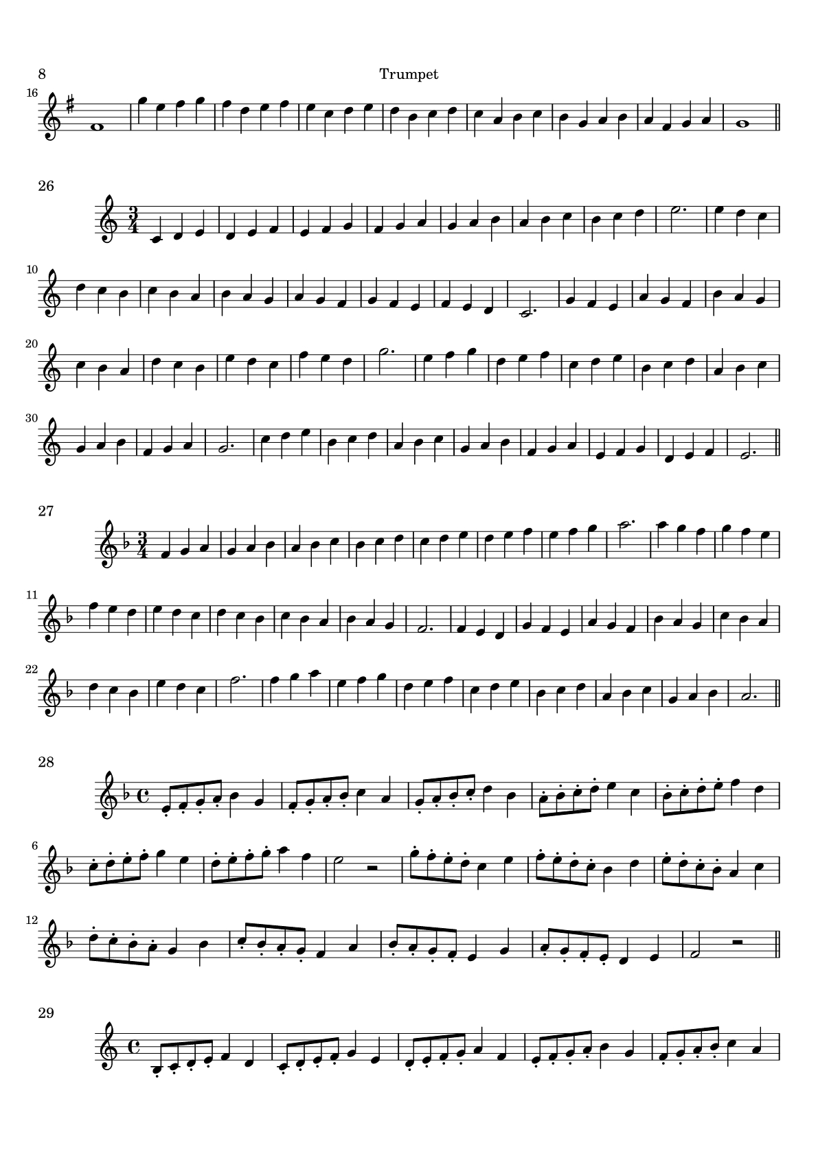 Méthode pour le cornet - Page8 Partitions gratuites
