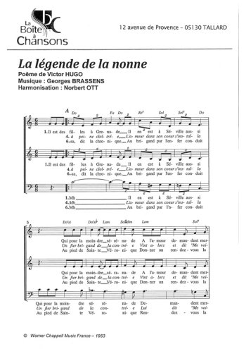 La légende de la nonne