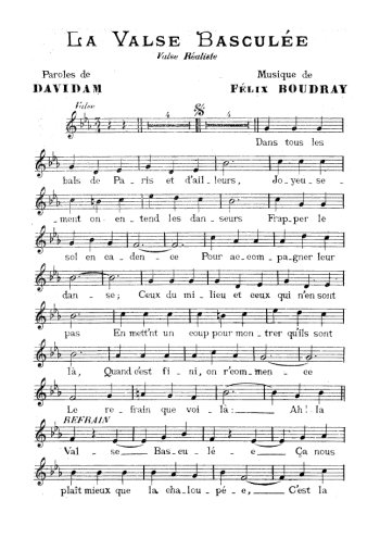 La valse basculée