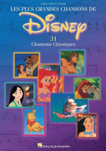 Les plus grandes chansons de Disney Partition gratuite