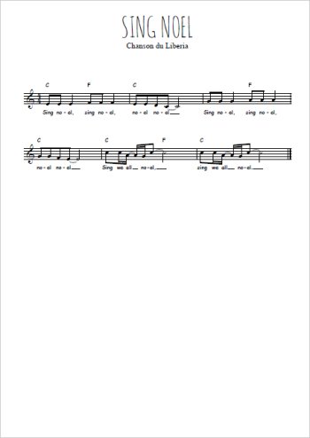 Sing Noel