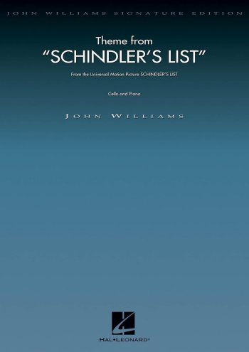 Partitions pour piano - La liste de Schindler Partition gratuite