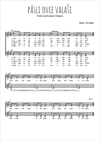 Téléchargez l'arrangement de la partition de Pásli ovce Valaši en PDF à deux voix