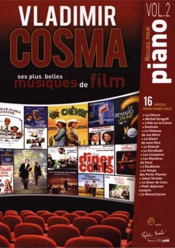 Partitions pour piano de Vladimir Cosma Partition gratuite