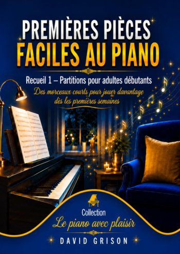 Partitions piano débutants, pièces faciles Partition gratuite