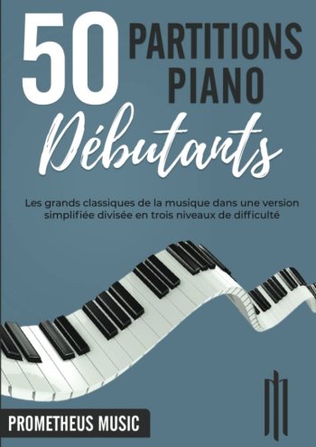 Partitions piano débutants, grands classiques Partition gratuite