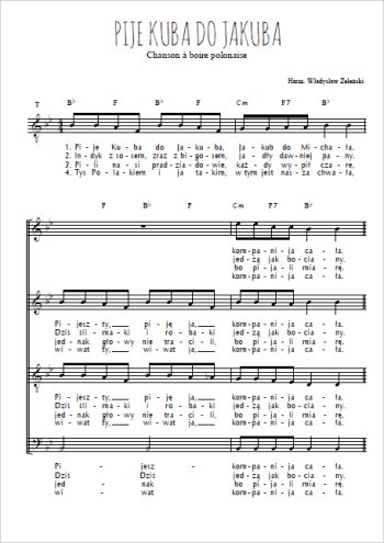 Traditionnel - Pije kuba do jakuba