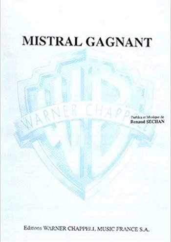 Mistral gagnant Partition gratuite