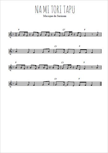 Traditionnel - Na mi tori tapu