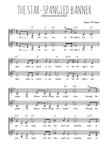 Francis Scott Key - The star-spangled banner