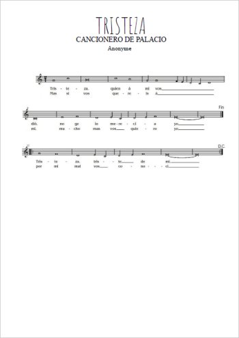 Traditionnel - Tristeza
