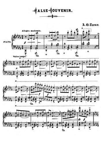 Valses pour piano