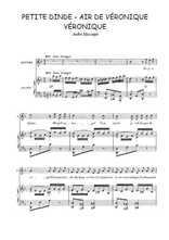 Téléchargez l'arrangement de la partition de Andre-Messager-Petite-dinde en PDF pour Chant et piano