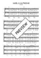 Téléchargez l'arrangement de la partition de Traditionnel-Noel-d-Autriche en PDF à trois voix