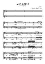 Téléchargez l'arrangement de la partition de Franz-Schubert-Ave-Maria-en-francais en PDF à deux voix