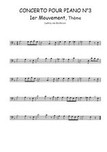 Téléchargez la partition de beethoven-concerto-pour-piano-n3 en clef de fa