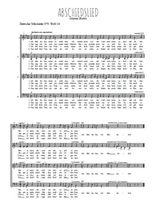 Téléchargez l'arrangement de la partition de johannes-brahms-abschiedslied en PDF à quatre voix