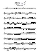 Téléchargez la partition en Sib de la musique canon-de-pachelbel en PDF
