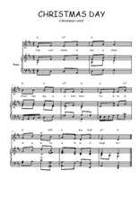 Téléchargez l'arrangement de la partition de Traditionnel-Christmas-day en PDF pour Chant et piano