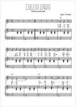 Téléchargez l'arrangement de la partition de mexique-cielito-lindo en PDF pour Chant et piano