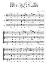 Téléchargez l'arrangement de la partition de Traditionnel-Dio-vi-salve-Regina en PDF à trois voix