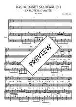 Téléchargez l'arrangement de la partition de Das klinget so herrlich en PDF pour deux voix égales et piano