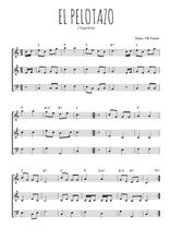 Téléchargez l'arrangement de la partition de danse-bretonne-el-pelotazo-chapeloise en PDF à trois voix