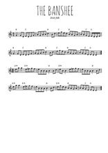 Téléchargez la partition de la musique The Banshee en PDF, pour flûte traversière