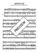 Téléchargez la partition de Berceuse en PDF pour Chant et piano
