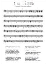 Traditionnel - La charette à chiens