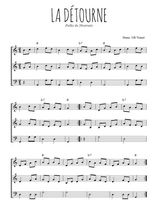Téléchargez l'arrangement de la partition de polka-du-nivernais-la-detourne en PDF à trois voix