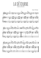 Téléchargez l'arrangement de la partition de polka-du-nivernais-la-detourne en PDF pour Mélodie et piano