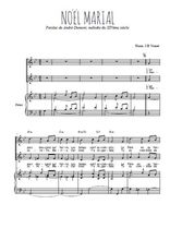 Téléchargez la partition de Noël marial en PDF pour 2 voix égales et piano
