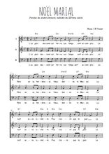 Téléchargez l'arrangement de la partition de Traditionnel-Noel-marial en PDF à trois voix