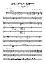Téléchargez l'arrangement de la partition de Jacques-Offenbach-Le-bruit-des-bottes en PDF à trois voix