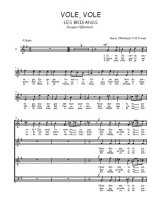 Téléchargez l'arrangement de la partition de Jacques-Offenbach-Vole-vole en PDF à quatre voix