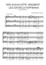 Téléchargez l'arrangement de la partition de Jacques-Offenbach-Non-aucun-hote-vraiment en PDF à trois voix
