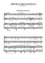 Téléchargez l'arrangement de la partition de Henry-Purcell-No-Resistance-is-but-vain en PDF pour Chant et piano