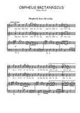 Téléchargez la partition de Sheperd, leave decoying en PDF pour Chant et piano
