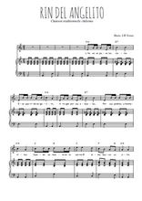 Téléchargez l'arrangement de la partition de Traditionnel-Rin-del-angelito en PDF pour Chant et piano