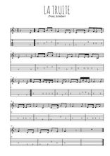 Téléchargez la tablature de la musique schubert-la-truite en PDF