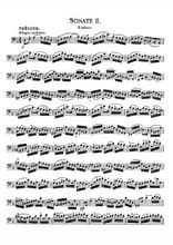 Sonate pour violoncelle No2 Partition gratuite