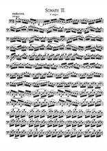 Sonate pour violoncelle No3 Partition gratuite
