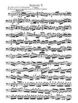 Sonate pour violoncelle No5 Partition gratuite