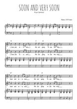 Téléchargez l'arrangement de la partition de Soon and very soon en PDF pour deux voix égales et piano