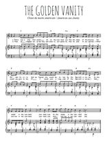 Téléchargez l'arrangement de la partition de usa-the-golden-vanity en PDF pour Chant et piano