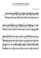 Téléchargez la partition de La Paimpolaise en PDF pour 2 voix égales et piano