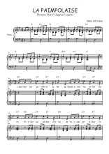 Téléchargez l'arrangement de la partition de Eugene-Feautrier-Theodore-Botrel-La-Paimpolaise en PDF pour Chant et piano