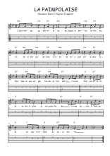 Téléchargez la tablature de la musique Eugene-Feautrier-Theodore-Botrel-La-Paimpolaise en PDF